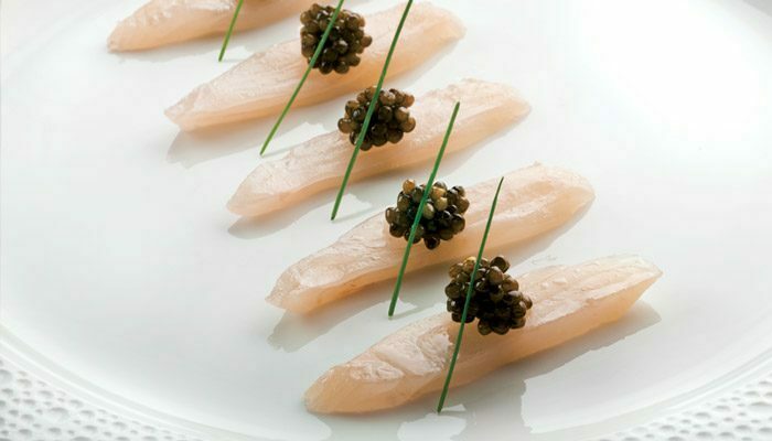 Sturgeon caviar, farmed caviar